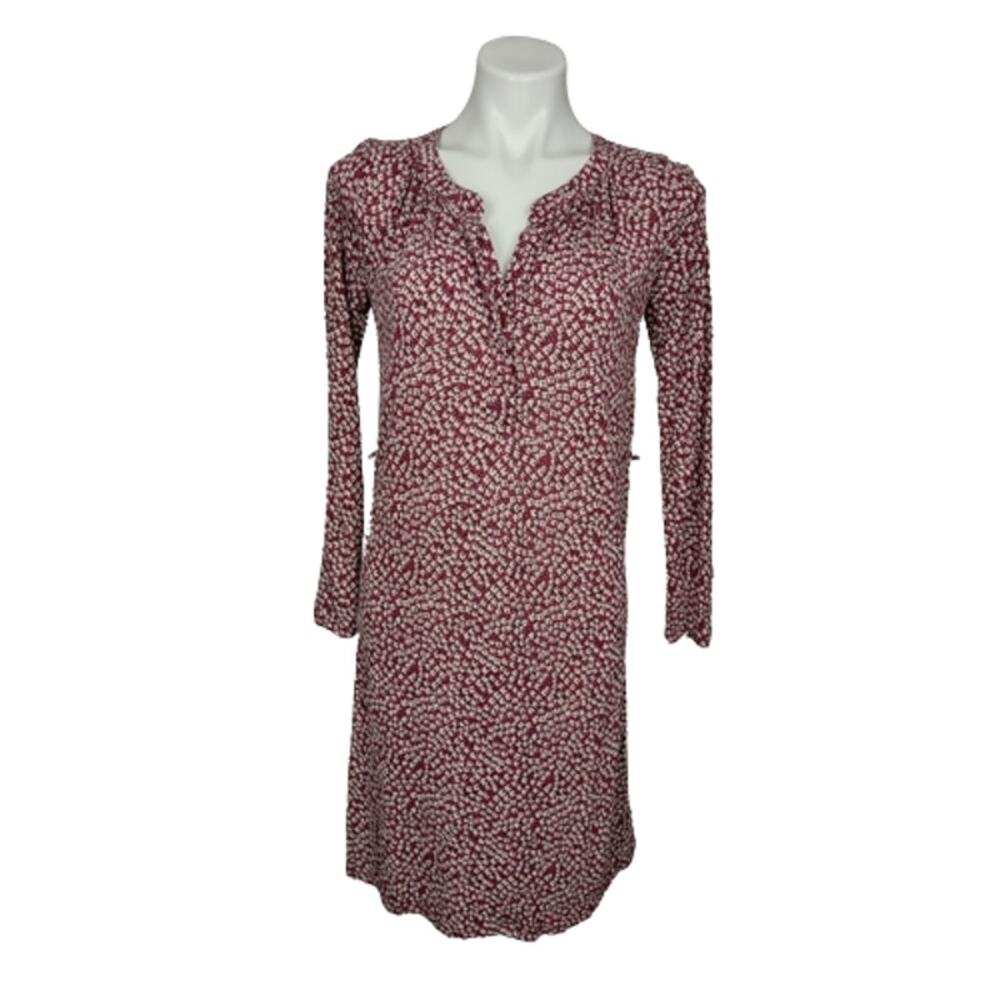 Boden Audrey Long Sleeve Floral Day Dress Size 4R